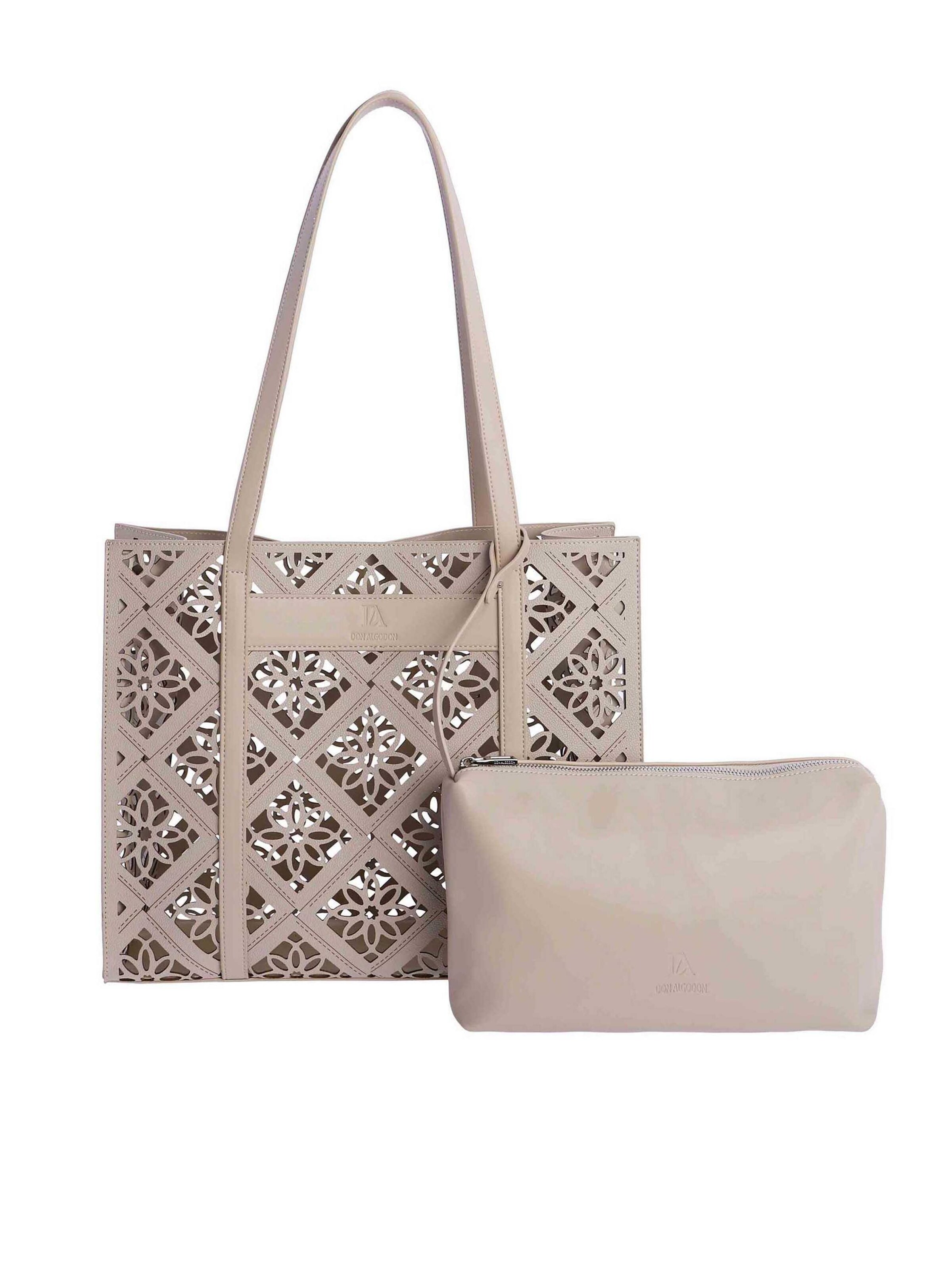 Don Algodon - Bolso de hombro 'Arousa' en blanco