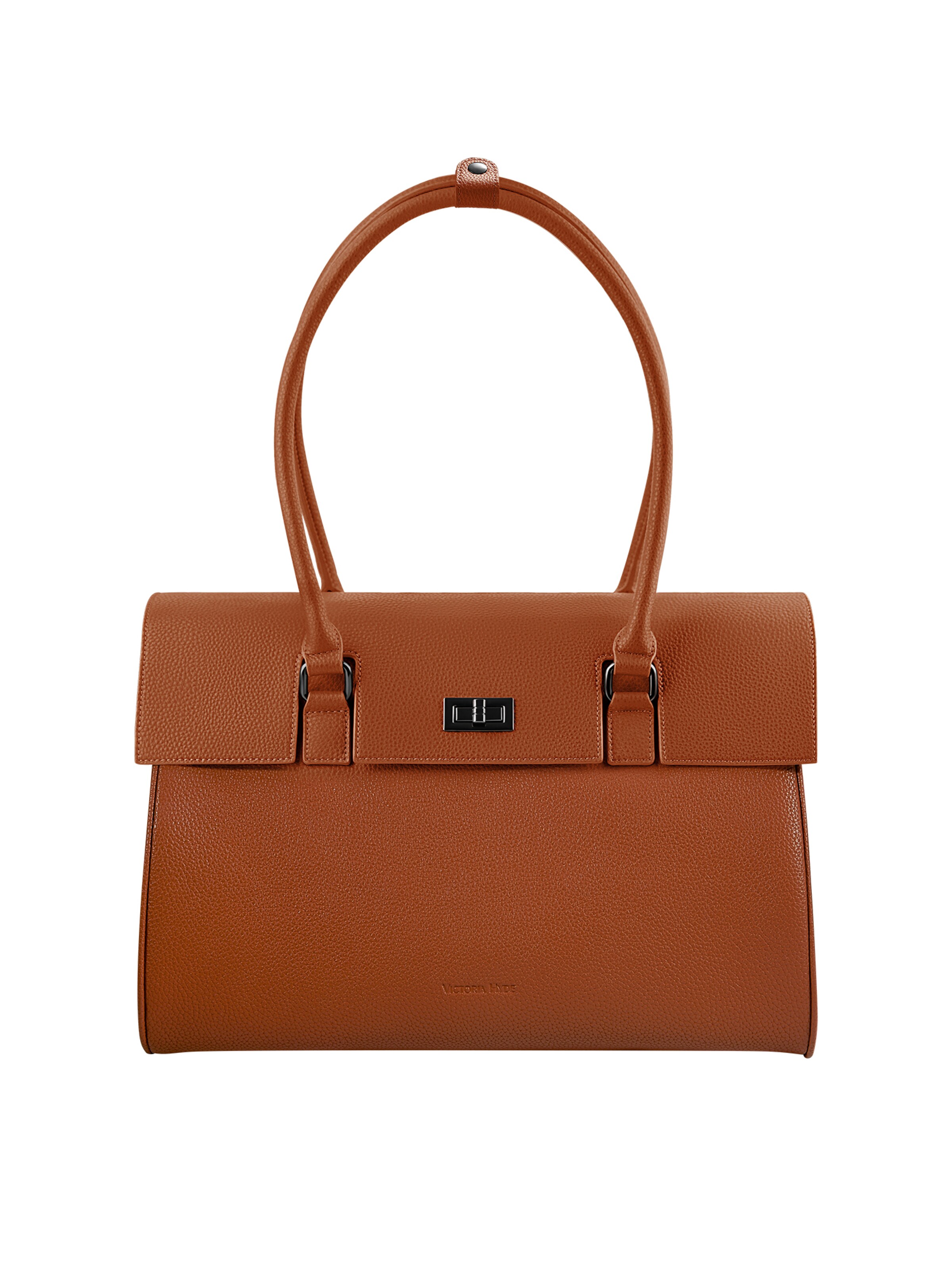 Victoria Hyde Tasche in Braun: Vorderseite