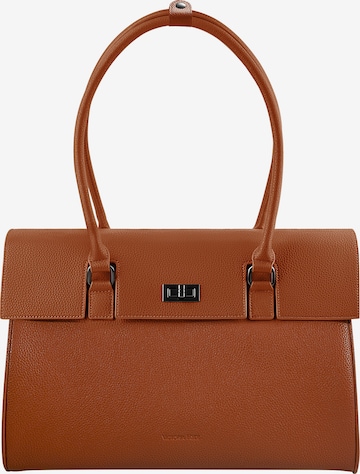 Victoria Hyde Tasche in Braun: Vorderseite