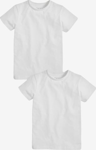 T-Shirt Next en blanc : devant