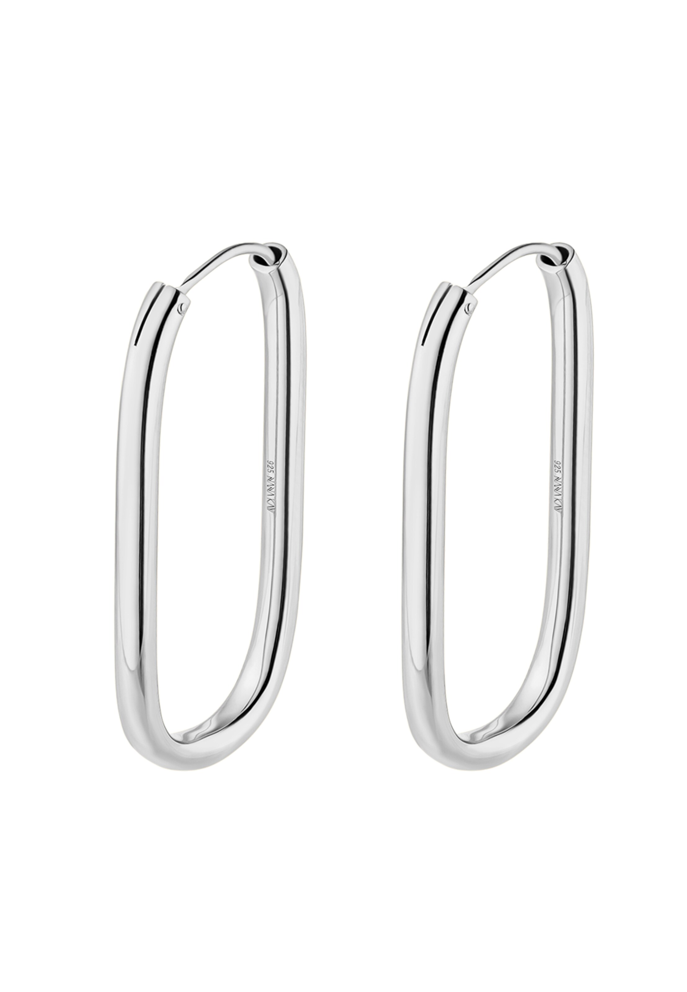 Nana Kay Earrings 'Solid Flair' in Silver: front