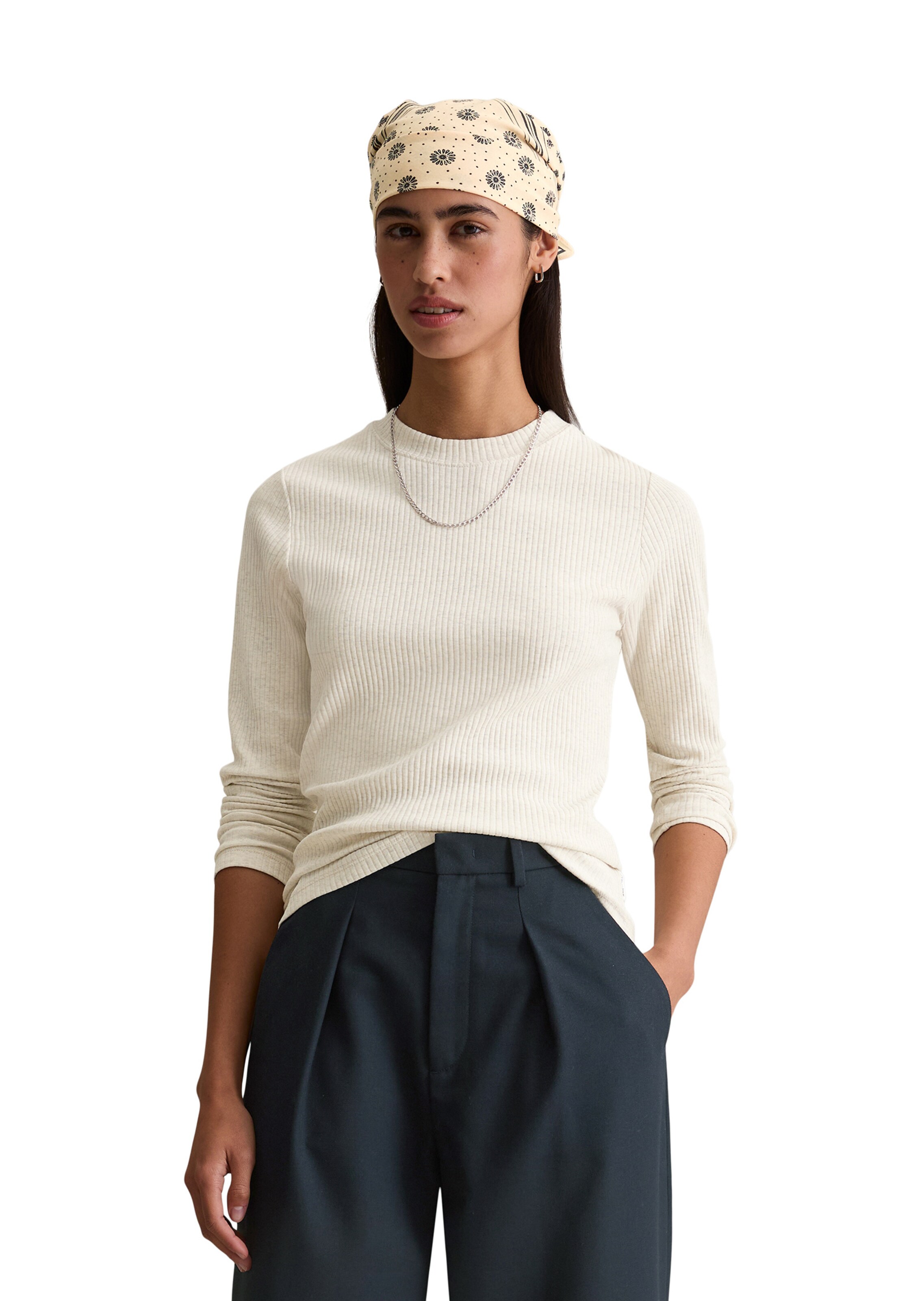 Marc O'Polo DENIM Shirt in Beige: Vorderseite