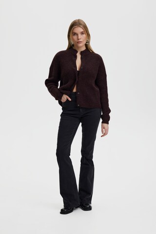 Gestuz Cardigan 'AlphaGZ' i lilla: forside