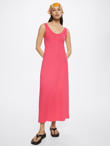 MANGO Kleid 'RIBET' in Pink