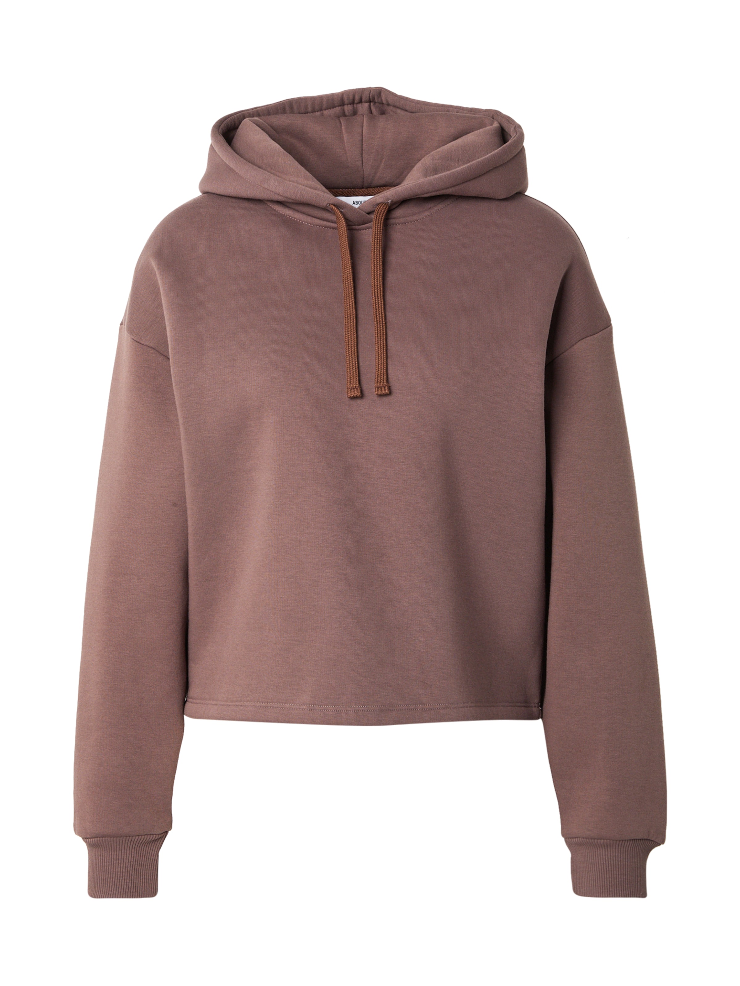 ABOUT YOU Mikina 'Elmira' - Hnedá: predná strana