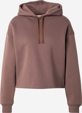 ABOUT YOU Sweatshirt 'Elmira' in Brown: front