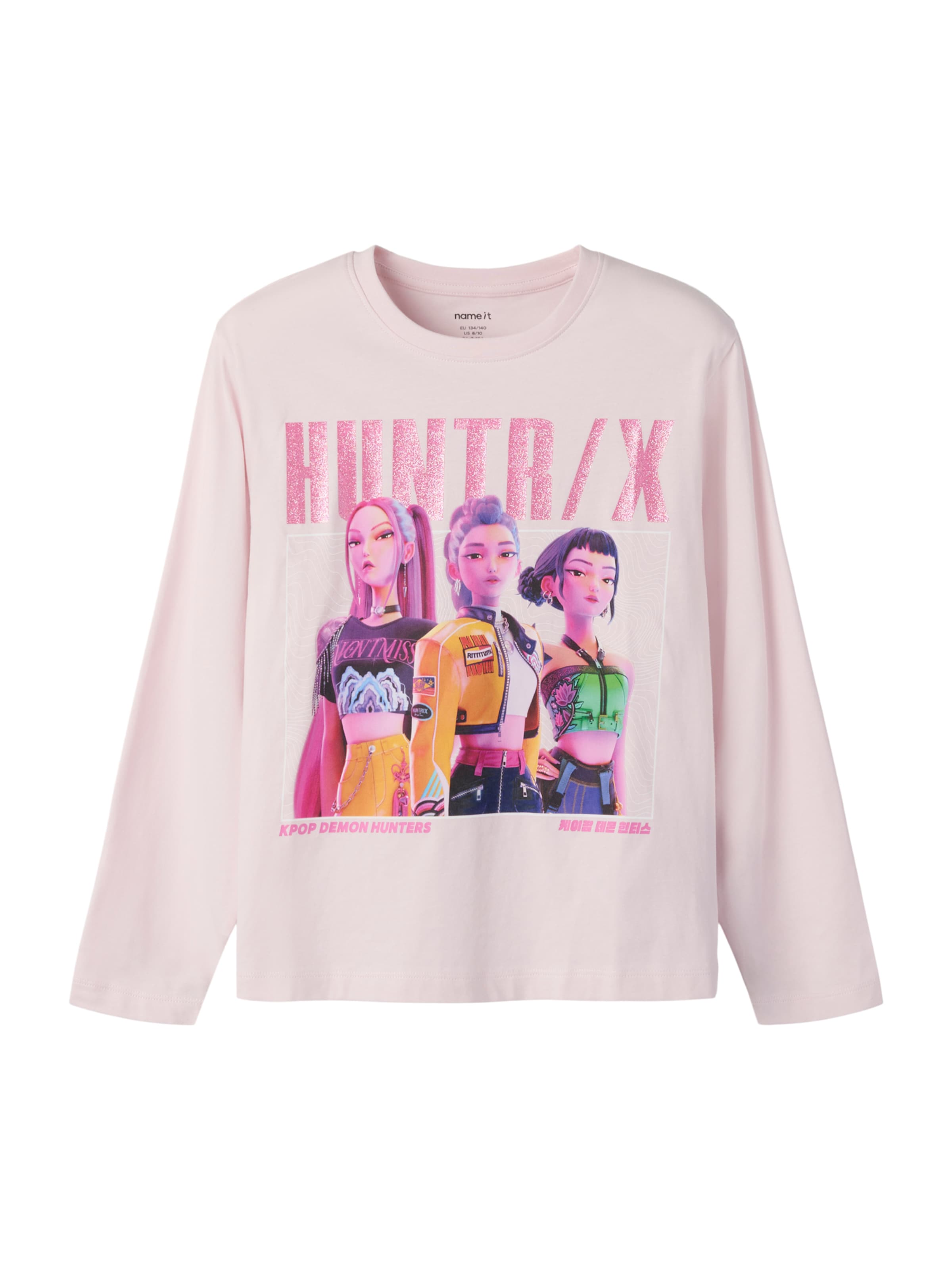 NAME IT Shirt 'NKFARIS' in Pink: front