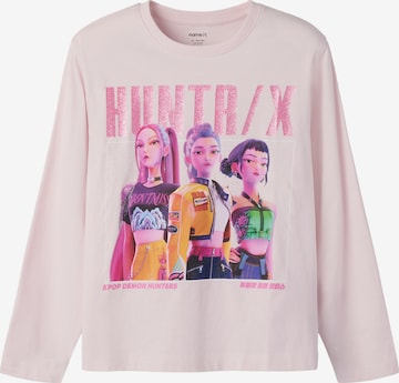 NAME IT Shirt 'NKFARIS' in Pink: front
