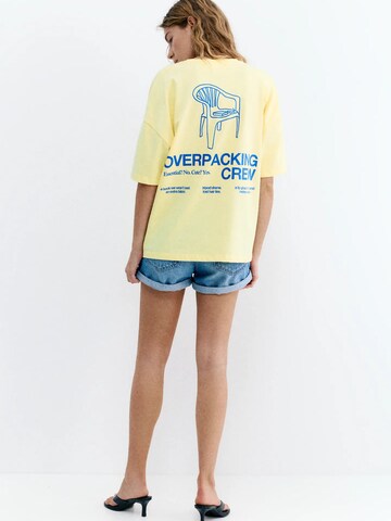Pull&Bear T-Shirt in Gelb