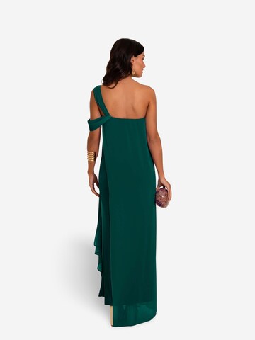 Robe de soirée THE-ARE en vert