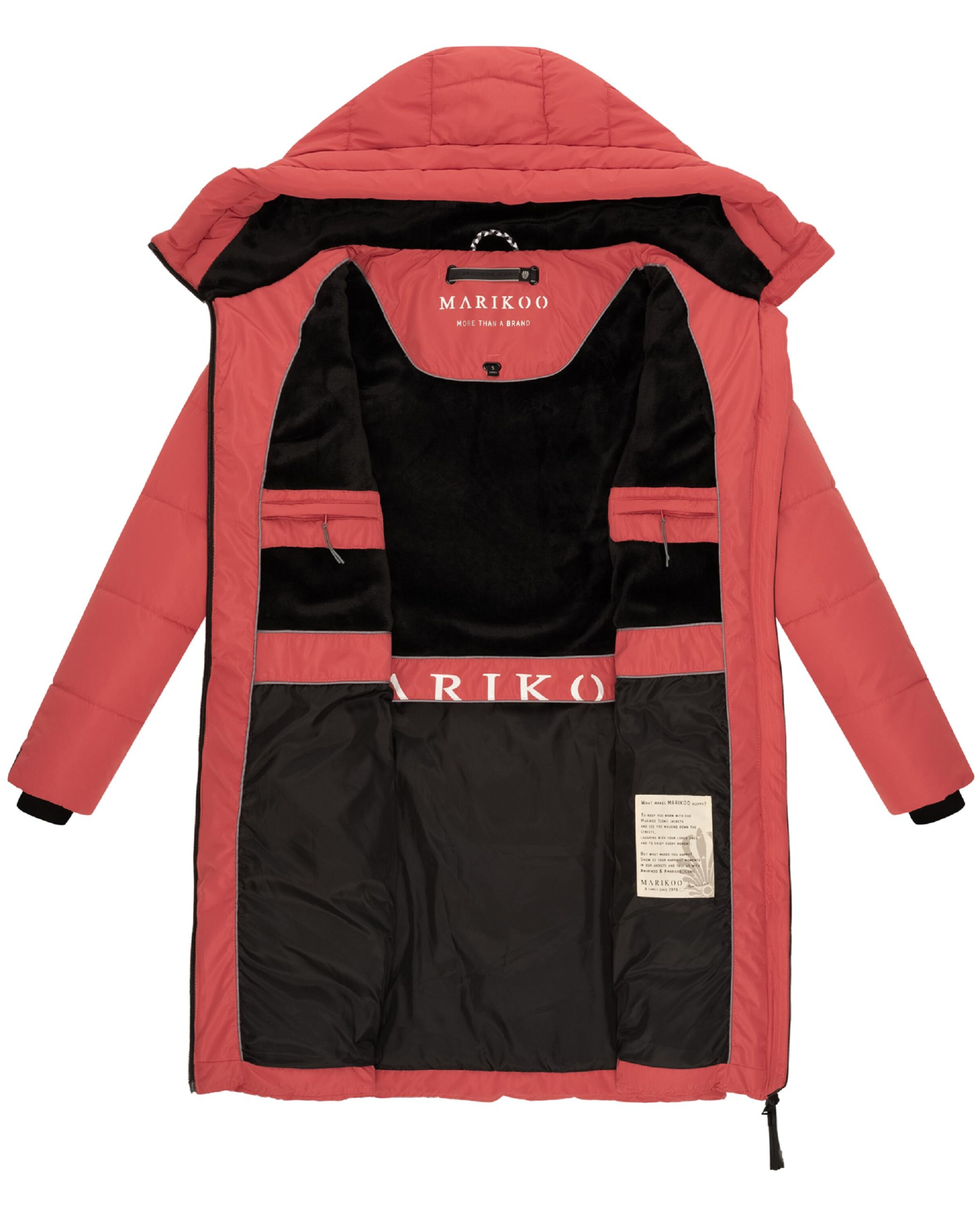 MARIKOO Zimný kabát 'Natsukoo XVI' - Ružová