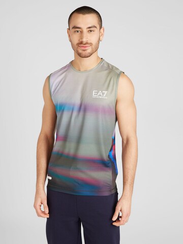 EA7 Emporio Armani - Camiseta de fútbol en Mezcla de colores: frente