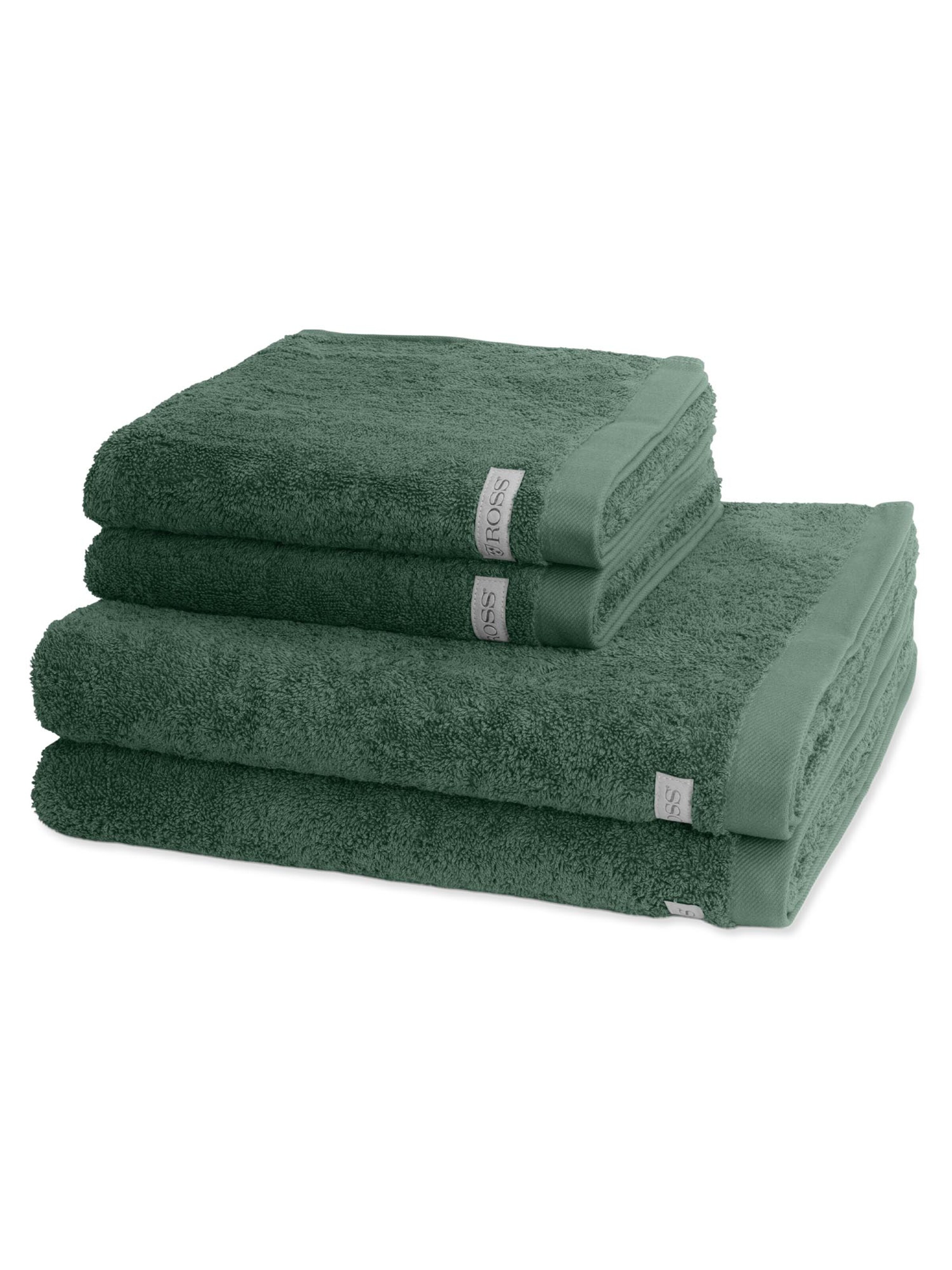 ROSS Towel 'Sinfonie' in Green: front