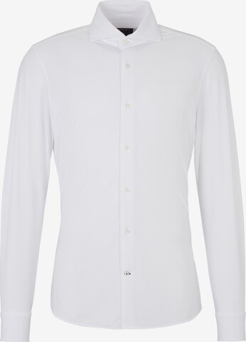 Coupe slim Chemise JOOP! en blanc : devant