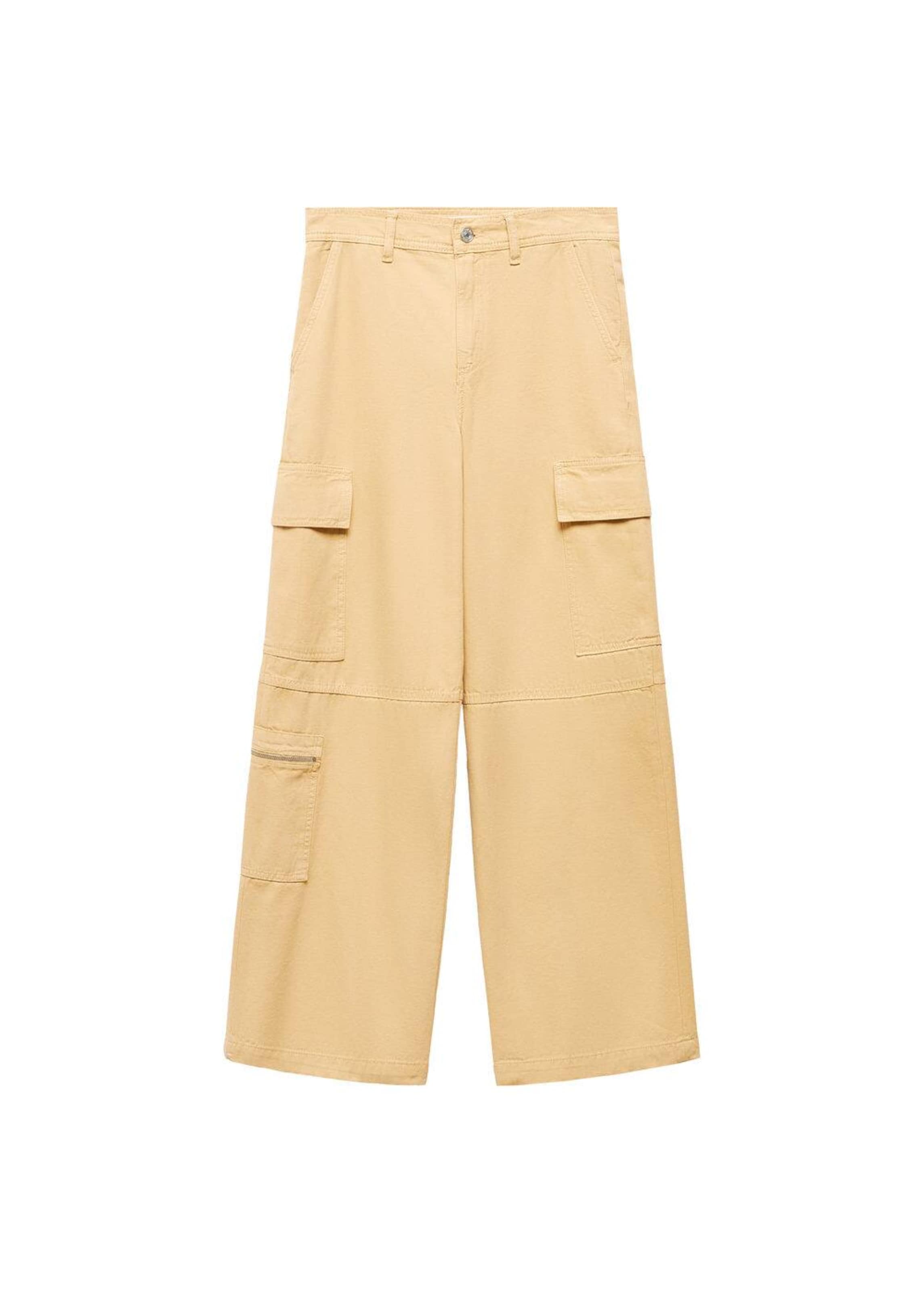 MANGO Cargo hlače 'Danna' u cappuccino, Pregled proizvoda