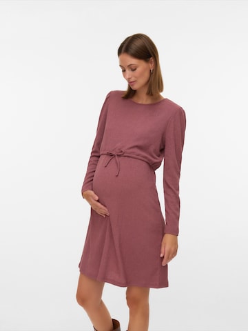 rožinė MAMALICIOUS Suknelė 'MLCaileen': priekis