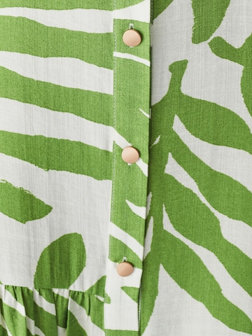 Abito camicia 'Bea' di Willa in verde