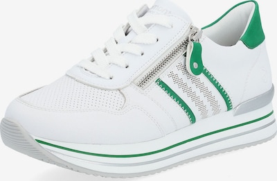 REMONTE Sneaker in grün / weiß, Produktansicht
