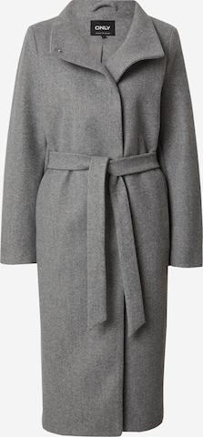 Manteau mi-saison 'EMMA' ONLY en gris : devant