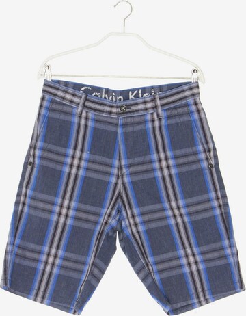 Calvin Klein Shorts in 29 in Blue: front