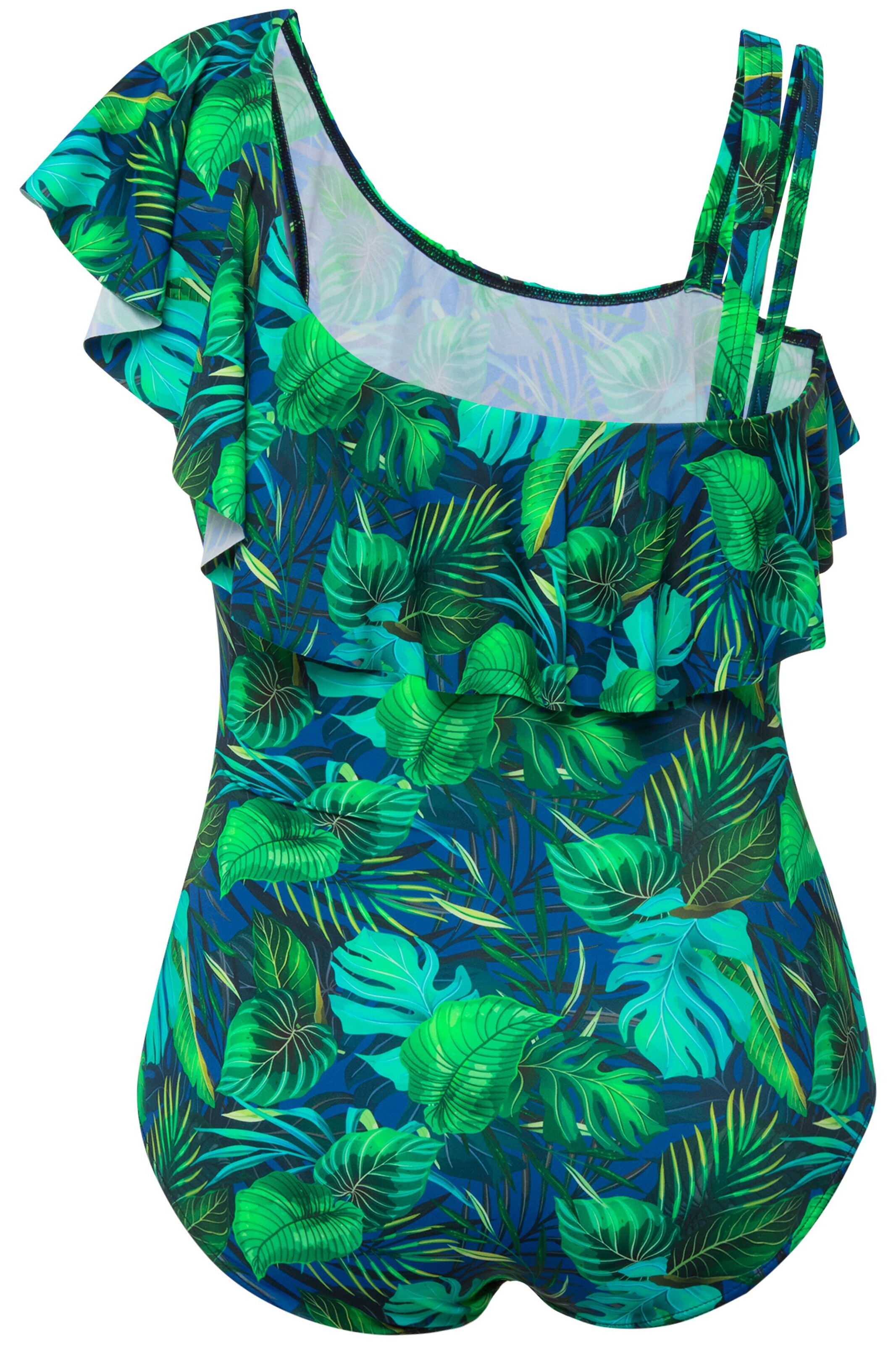 Ulla Popken Badeanzug in Grün