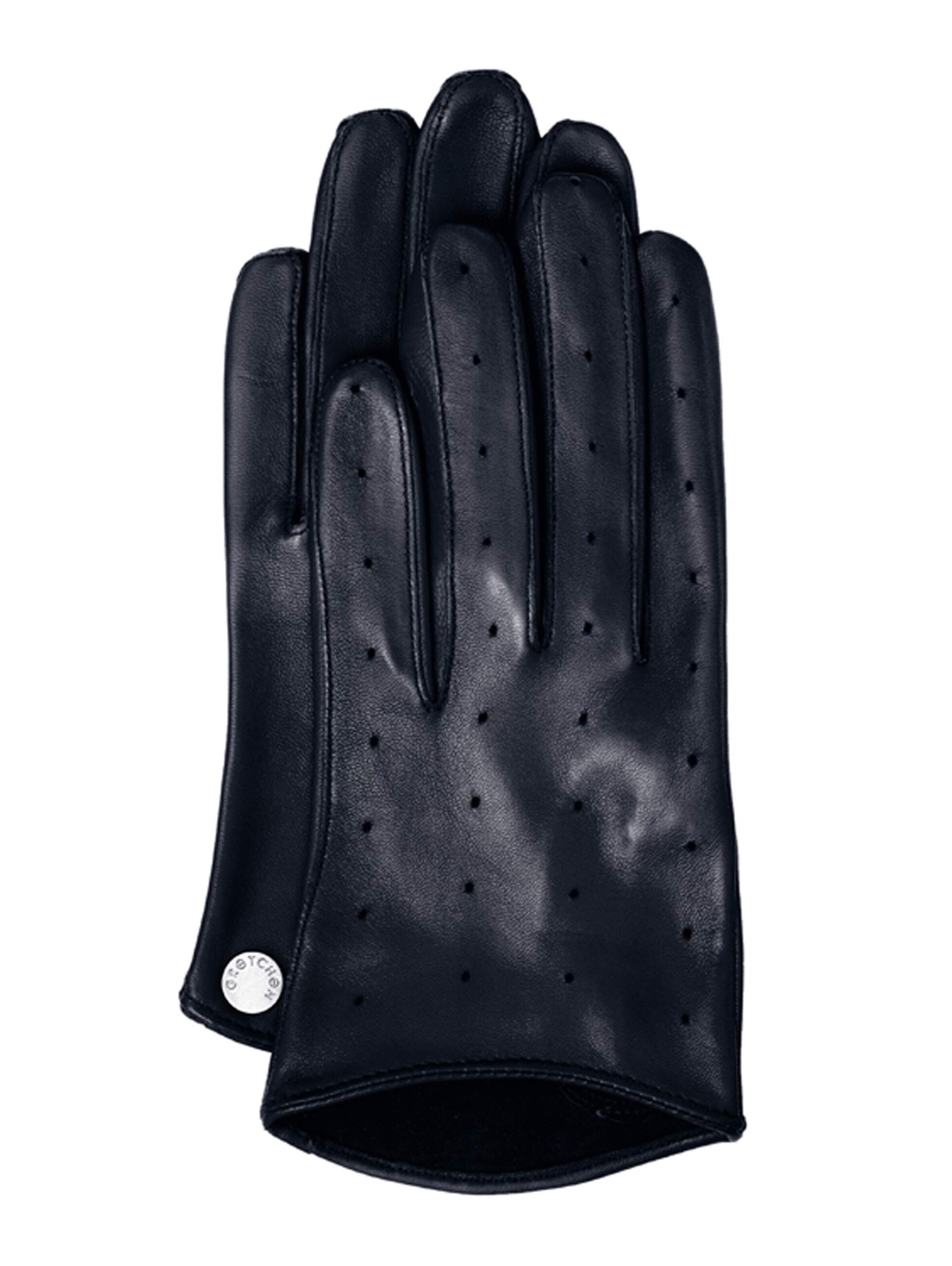 Gretchen Fingerhandschuhe in Blau: Vorderseite