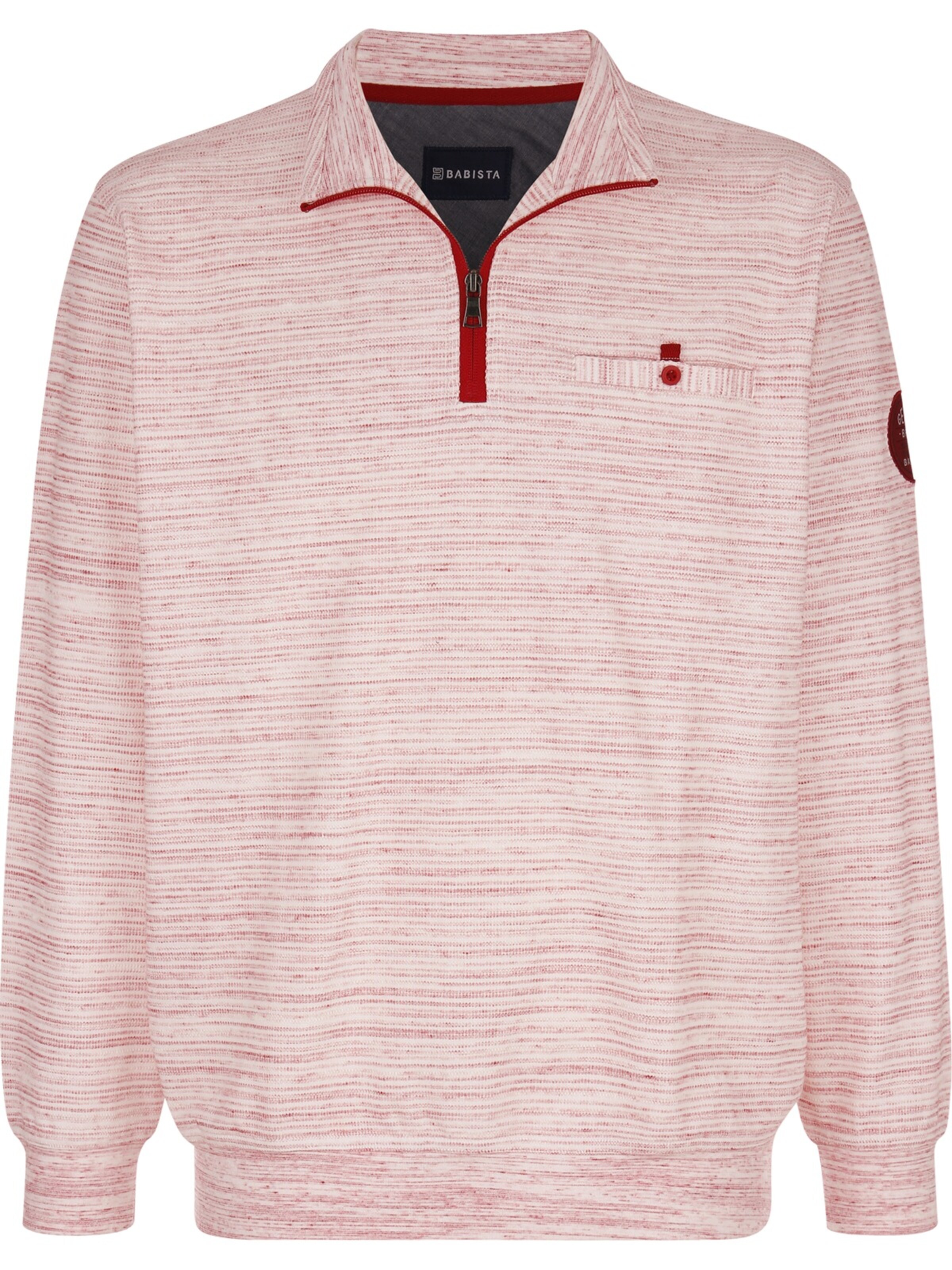 BABISTA Sweatshirt ' Stilatess ' in Red: front