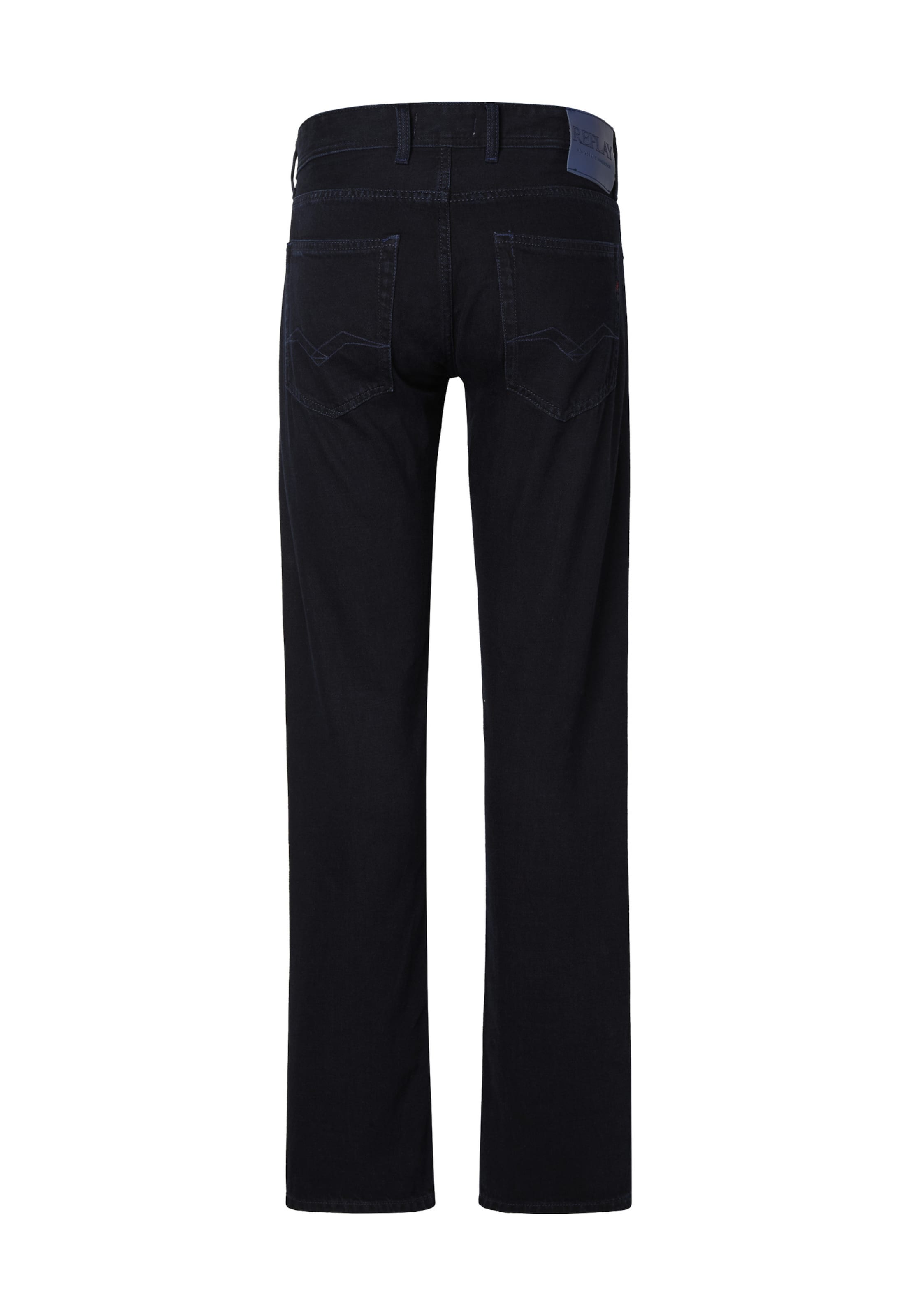 Regular Jean 'Grover' REPLAY en bleu : derrière