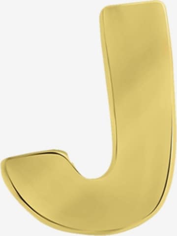 Boucles d'oreilles 'Buchstabe' Lucardi en or : devant