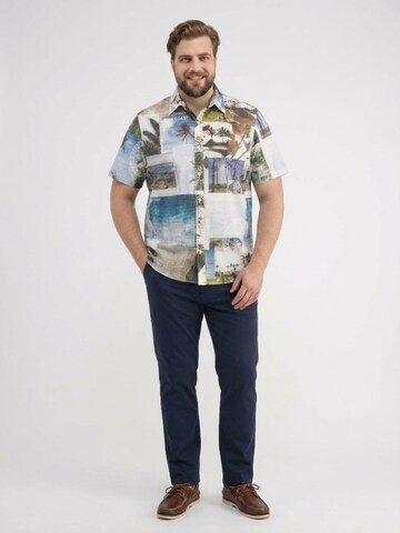 LERROS Comfort Fit Bequemes Stretch Hawaii-Kurzarmhemd, Übergröße in Mischfarben