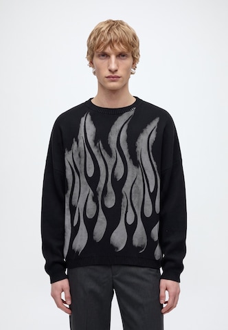 WEEKDAY - Jersey 'Ace' en negro: frente