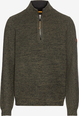 CAMEL ACTIVE Sweater in Green: front