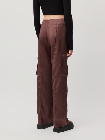 regular Pantaloni con piega frontale 'Michelle' di LeGer by Lena Gercke in marrone