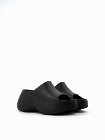 Bershka Mules in Black