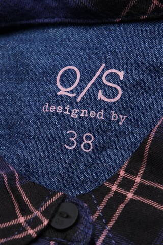 QS Bluse M in Blau