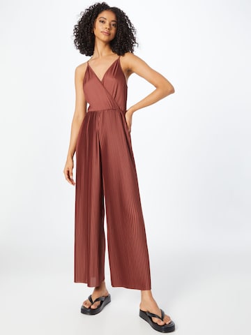 ABOUT YOU Jumpsuit 'Jessie' in Brown: front
