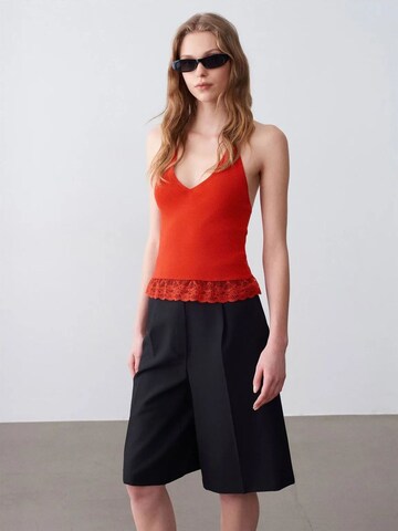 Dilvin Blouse 'Blusen' in Red: front