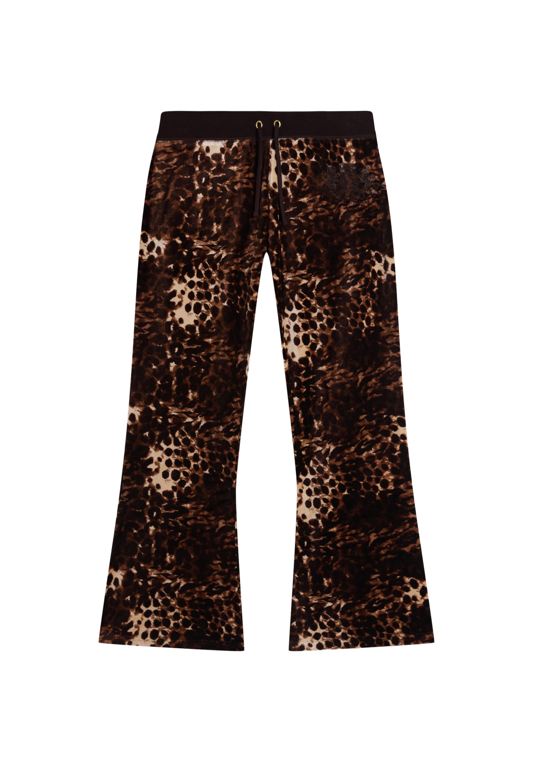 Wide leg Pantaloni 'CAISA' di Juicy Couture in marrone: frontale