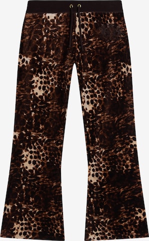 Juicy Couture Wide Leg Hose 'CAISA' in Braun: Vorderseite