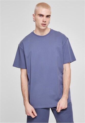 T-Shirt Urban Classics en bleu : devant