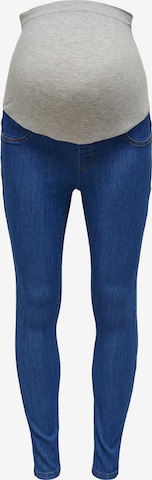 Only Maternity Skinny Jeggings 'Rain' in Blue: front