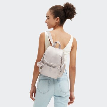 Sac à dos KIPLING en beige : devant