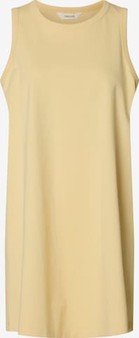 SELECTED Dress 'SLFEssential' in Yellow: front