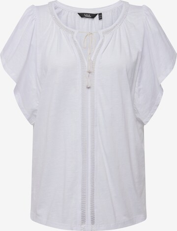 Ulla Popken Blouse in Wit: voorkant