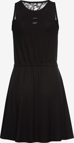 LAURA SCOTT Summer Dress in Black: front