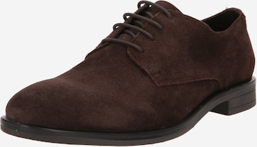 ABOUT YOU Lace-Up Shoes 'Clemens' in Brown: front