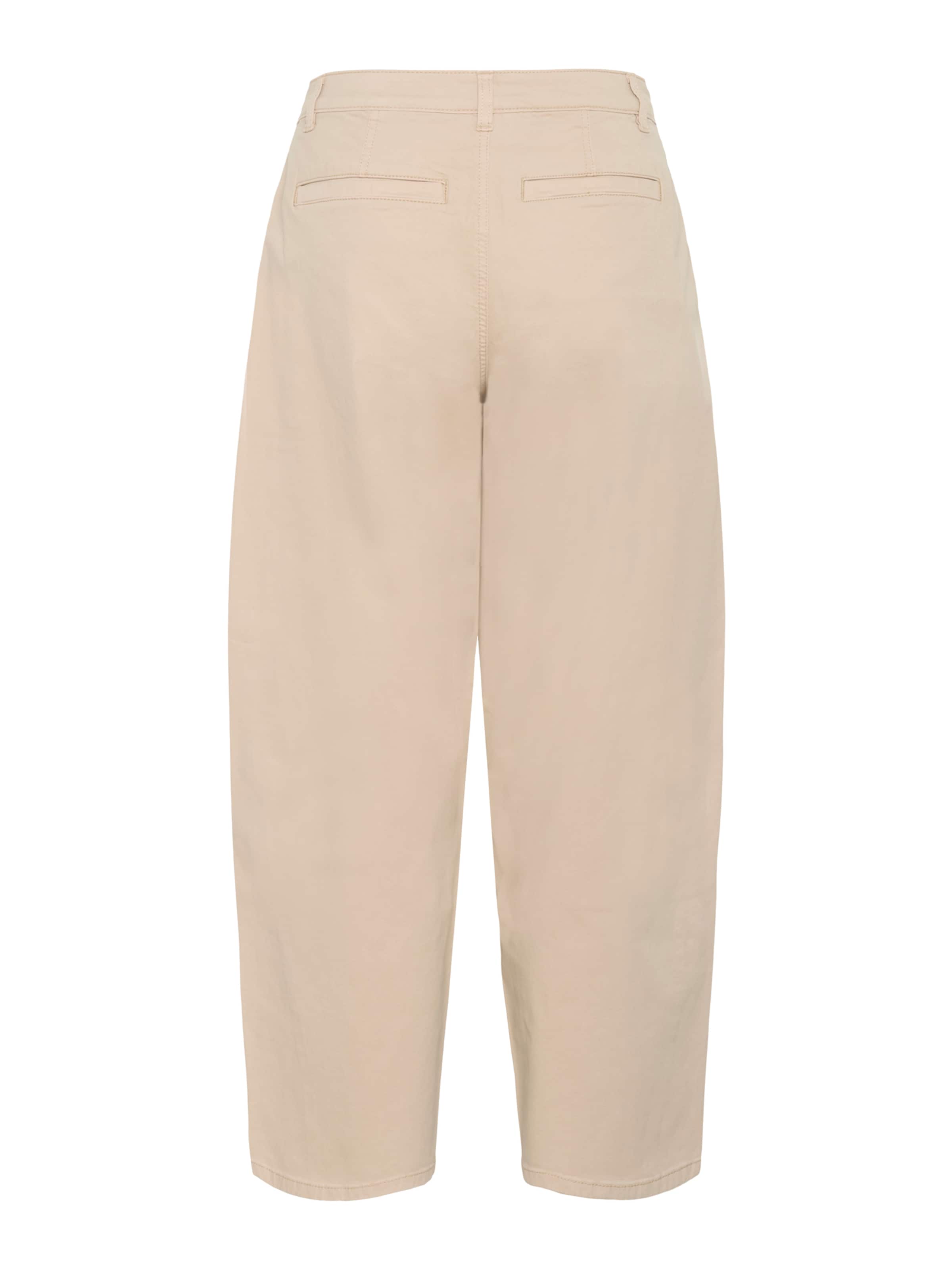 Barrel Pantaloni 'KAmette' de la Kaffe pe bej