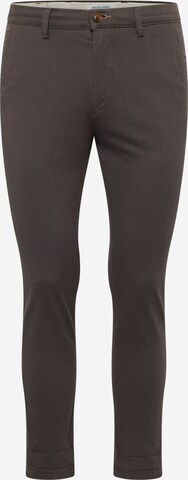 Pantalon chino 'Marco Fury' JACK & JONES en marron : devant