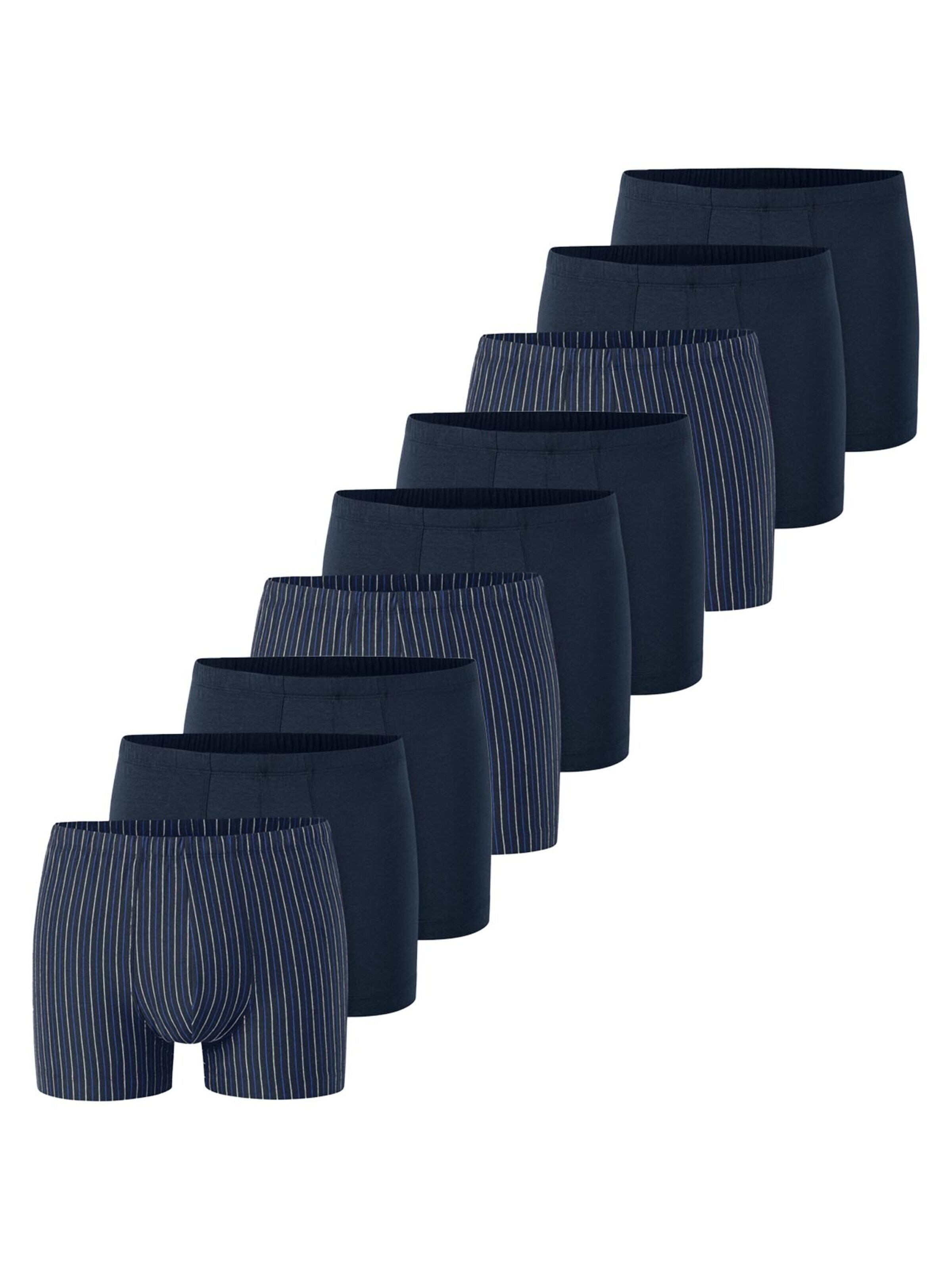 SCHIESSER Boxershorts '95/5 Essentials' in Blauw: voorkant