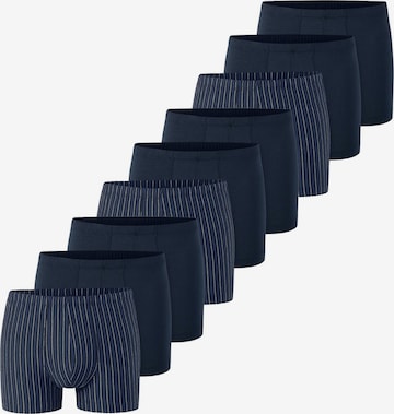 SCHIESSER Boxershorts '95/5 Essentials' in Blauw: voorkant
